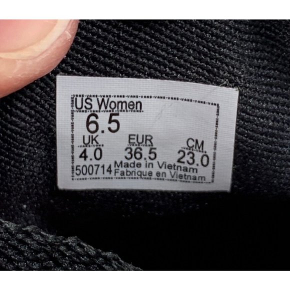 VANS Old Skool Checkered Skate Shoe 500714 Rainbow Multi Color Sz 6.5 Modified - Picture 10 of 10